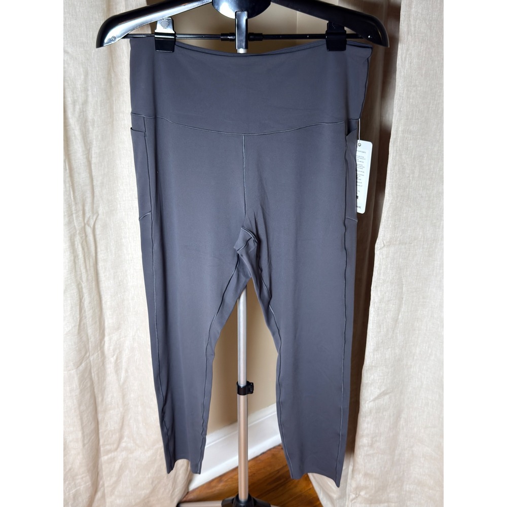 Rhone Revive 7/8 Pocket Leggings Women XXL Asphalt Gray High Rise NWT $108